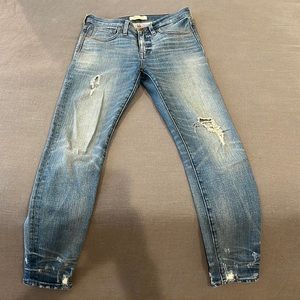 Madewell High Rise Skinny Jean